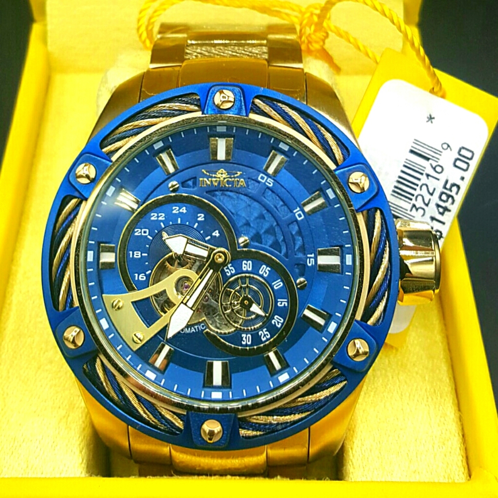 FIRM PRICE 100%-INVICTA AUTOMATIC BOLT WATCH